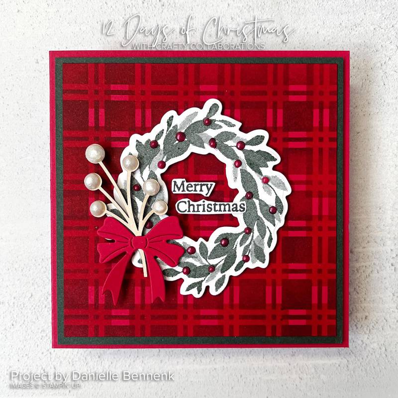Danielle Bennenk Design 12 Weeks of Christmas Ideas from Mitosu Crafts by Barry & Jay Soriano Stampin Up Demonstrator