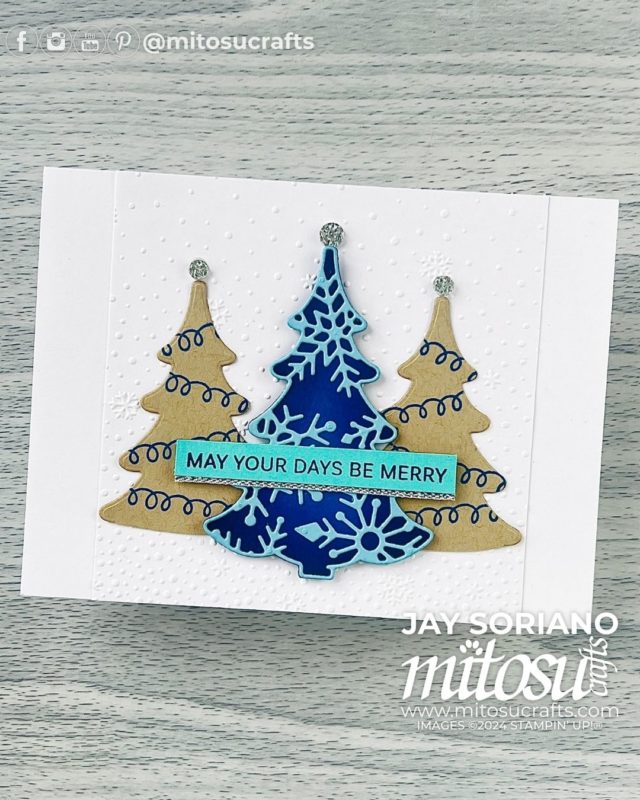 Decorative Trees Christmas Card Making Online Retreat Idea Mitosu Crafts by Barry & Jay Soriano Stampin' Up! UK France Germany Austria Netherlands Belgium Ireland 1