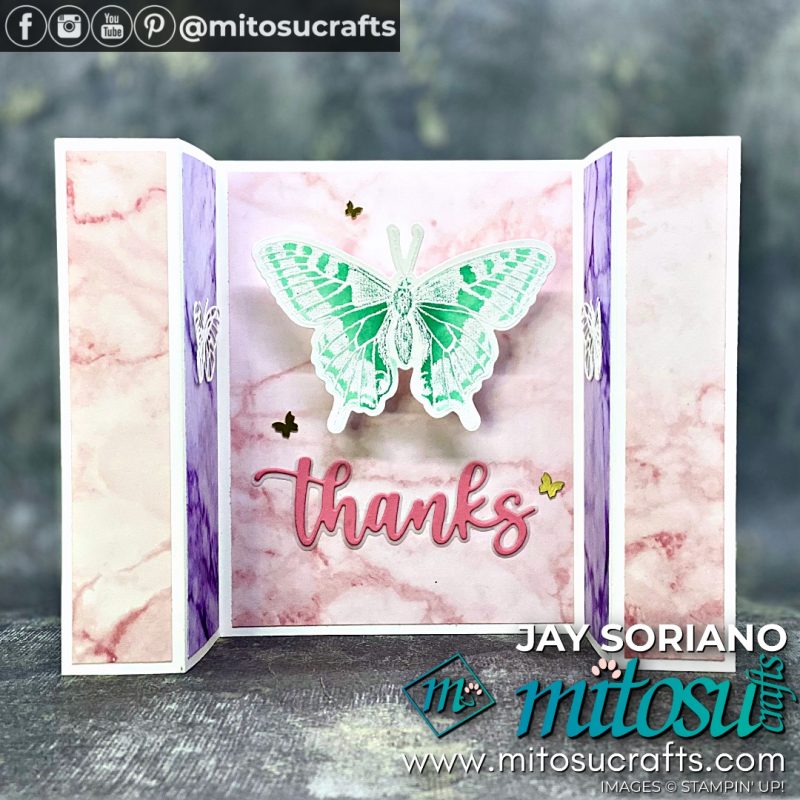 Double Gate Fun Fold For Inspire & Create With Stampin’ Up! – Mitosu Crafts