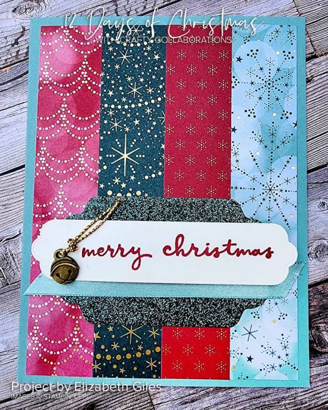 Elizabeth Giles Design 12 Weeks of Christmas Ideas from Mitosu Crafts by Barry & Jay Soriano Stampin Up Demonstrator