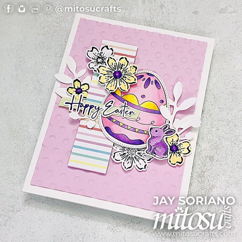 Excellent Eggs Easter Card Idea Mitosu Crafts by Barry & Jay Soriano Stampin Up UK France Germany Austria Netherlands Belgium Ireland