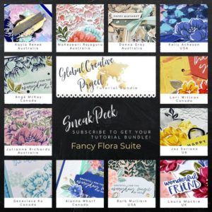 Fancy Flora Sneak Peek Global Creative Project Tutorial Bundle from Mitosu Crafts by Barry & Jay Soriano UK France Germany Austria The Netherlands Belgium Ireland Stampin Up Demo