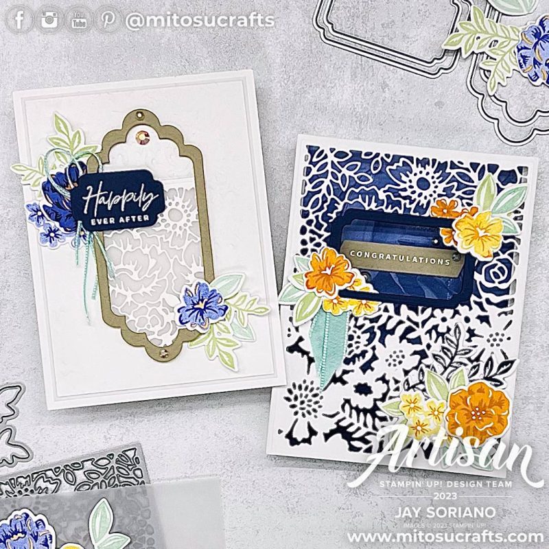 Fancy Flora Suite Artisan Design Team Card Idea from Jay Soriano Mitosu Crafts Stampin' Up! UK France Germany Austria Netherlands Belgium Ireland