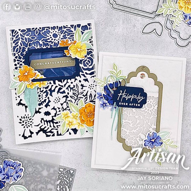 Fancy Flora Suite Artisan Design Team Card Idea from Jay Soriano Mitosu Crafts Stampin' Up! UK France Germany Austria Netherlands Belgium Ireland
