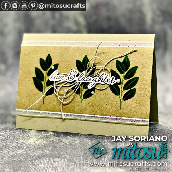 Wonderful Handmade Cards with Forever Fern Stamp – Mitosu Crafts
