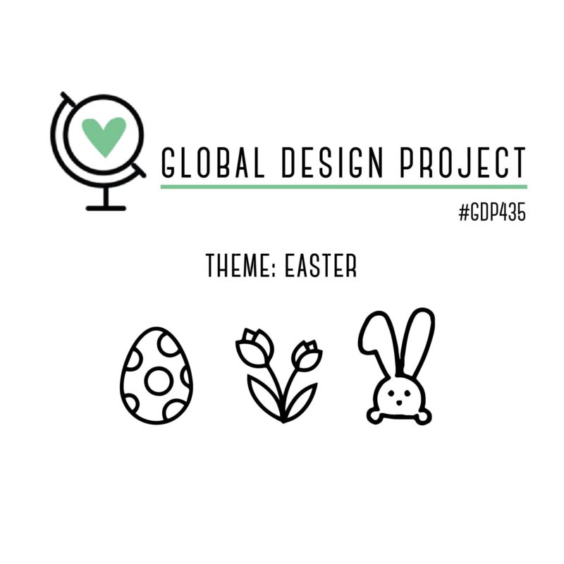 #GDP435 Global Design Project Card Challenge Easter Themed Inspiration from Mitosu Crafts UK