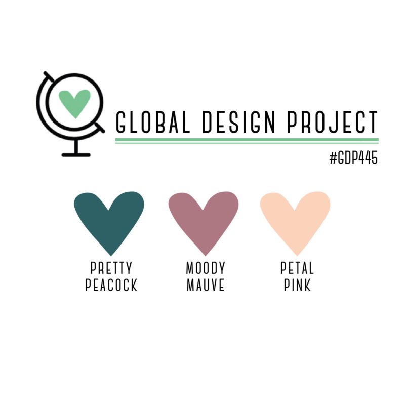 #GDP445 Global Design Project Cardmaking Challenge Colour Combination Inspiration from Mitosu Crafts Barry & Jay Soriano Stampin Up UK Demonstrator