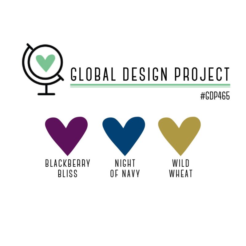 #GDP465 Global Design Project Cardmaking Challenge Colour Combination Inspiration from Mitosu Crafts Barry & Jay Soriano Stampin Up UK Demonstrator