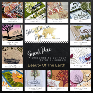 Global Creative Project Tutorial Bundle Sneak Peek Beauty Of The Earth Suite from Mitosu Crafts UK by Barry Selwood & Jay Soriano Stampin Up Demonstrators