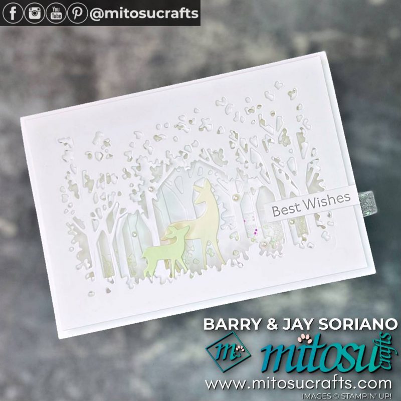Grassy Grove Online Class Card Project from Mitosu Crafts by Barry Selwood & Jay Soriano Stampin Up Demonstrators UK France Germany Austria & The Netherlands