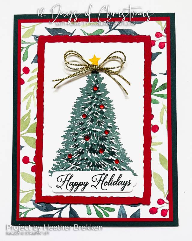 Heather Brekken Design 12 Weeks of Christmas Ideas from Mitosu Crafts by Barry & Jay Soriano Stampin Up Demonstrator