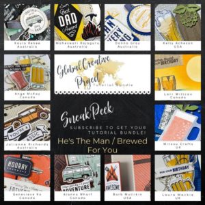 He's The Man Brewed For You Theme Global Creative Project Tutorial Bundle Sneak Peek from Mitosu Crafts by Barry & Jay Soriano UK France Germany Austria The Netherlands Stampin Up Demo