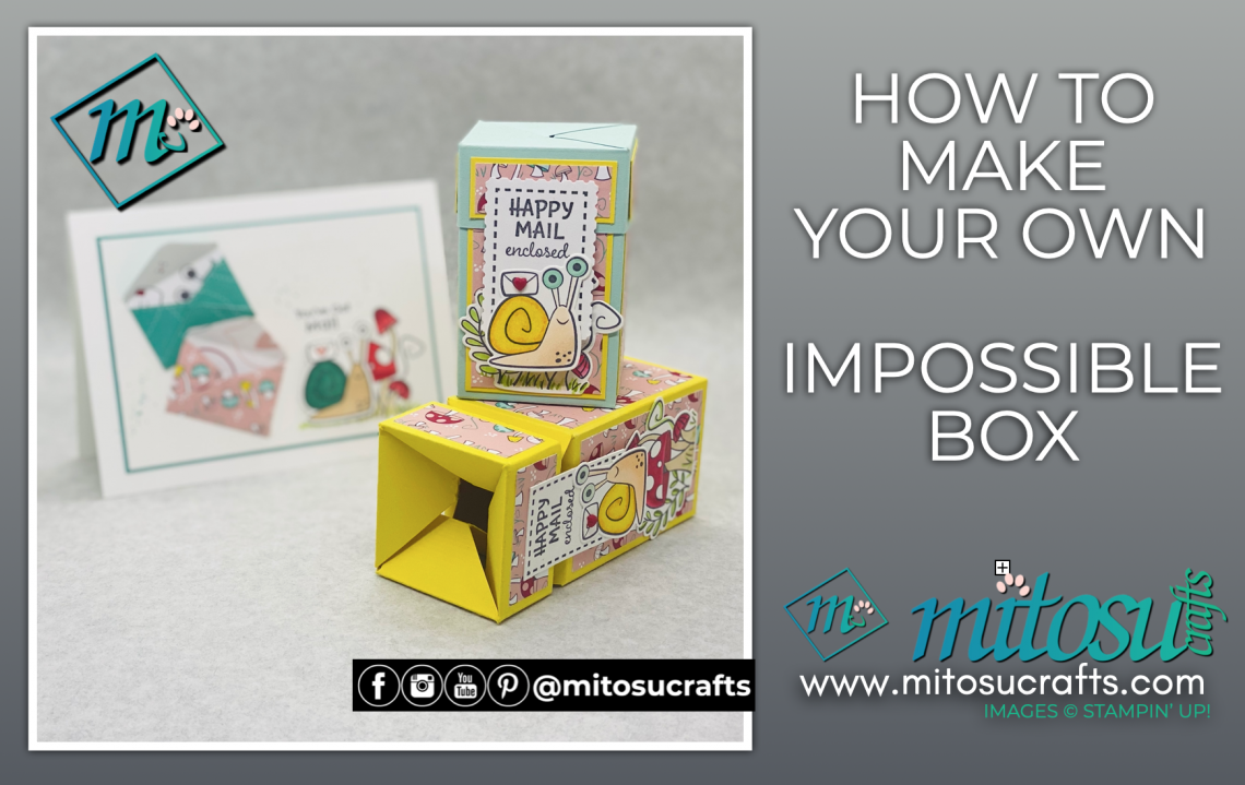 How to make an Impossible Box with Barry & Jay Soriano Mitosu Crafts UK