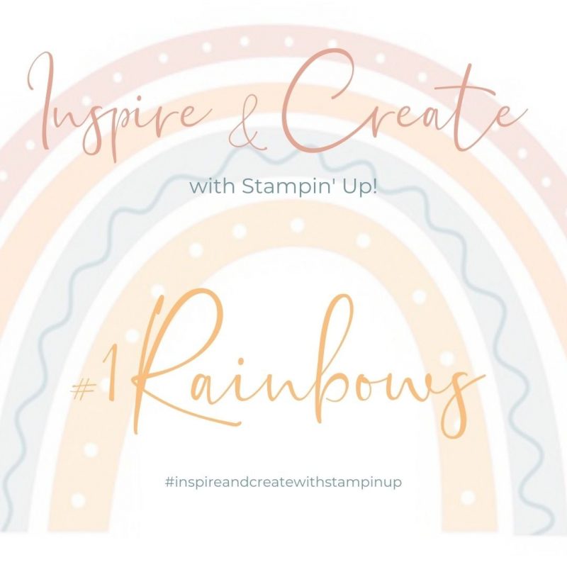 Inspire & Create with Stampin' Up! Rainbow Theme from Mitosu Crafts UK by Barry & Jay Soriano