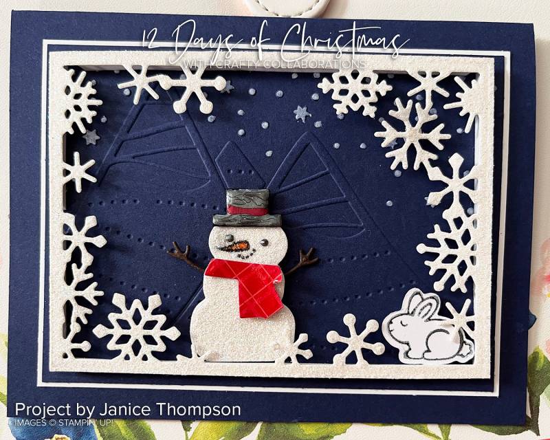 Janice Thompson Design 12 Weeks of Christmas Ideas from Mitosu Crafts by Barry & Jay Soriano Stampin Up Demonstrator