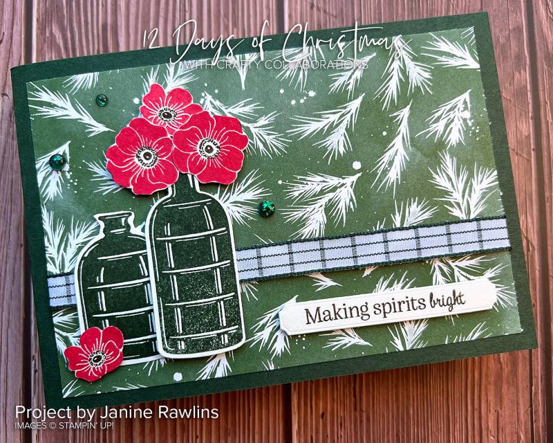 Janine Rawlins Design 12 Weeks of Christmas Ideas from Mitosu Crafts by Barry & Jay Soriano Stampin Up Demonstrator