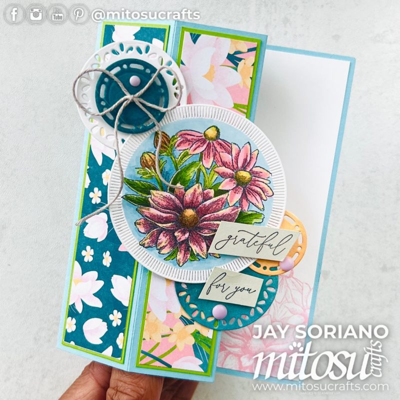 Lily Pond Lane Inspirational Sketches Card Idea Mitosu Crafts by Barry & Jay Soriano Stampin Up UK France Germany Austria Netherlands Belgium Ireland 04