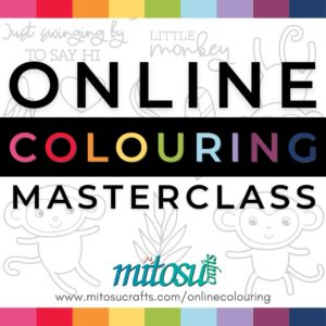 Little Monkey Stampin' Up! Online Colouring Masterclass with Jay Soriano Mitosu Crafts UK