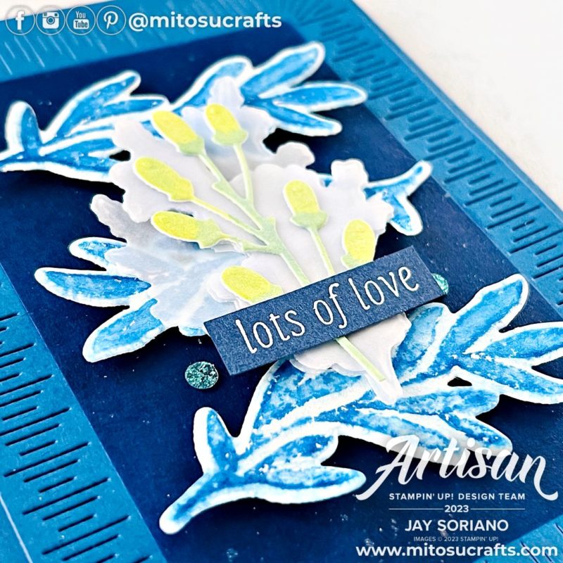 Lots of Love Magical Meadow Handmade Card Idea from Mitosu Crafts by Barry & Jay Soriano Stampin' Up! UK France Germany Austria Netherlands Belgium Ireland
