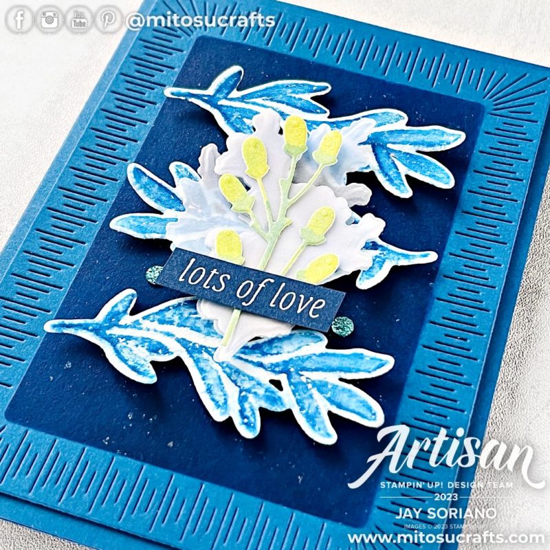 Lots of Love Magical Meadow Handmade Card Idea from Mitosu Crafts by Barry & Jay Soriano Stampin' Up! UK France Germany Austria Netherlands Belgium Ireland
