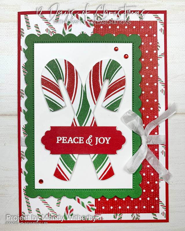 Mandy Witherby Design 12 Weeks of Christmas Ideas from Mitosu Crafts by Barry & Jay Soriano Stampin Up Demonstrator