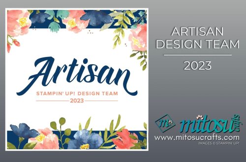 Meet the Stampin Up Artisan Design Team 2023 from Mitosu Crafts UK