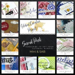 Mini & SAB Global Creative Project Tutorial Bundle Sneak Peek from Mitosu Crafts by Barry & Jay Soriano UK France Germany Austria The Netherlands Belgium Ireland Stampin Up Demo