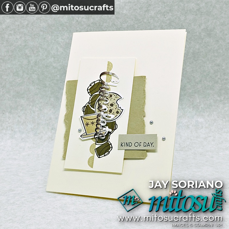 Nothing's Better Than Handmade Masculine Card Idea with Chocolates from Mitosu Crafts UK by Barry & Jay Soriano Stampin' Up! Demonstrators