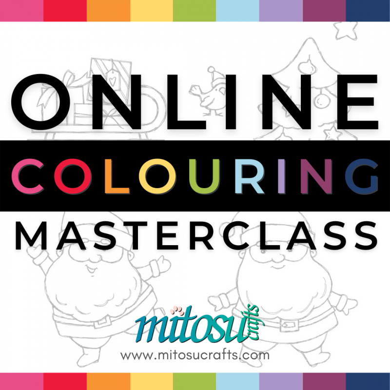 Online Colouring Master Class with Be Jolly from Mitosu Crafts UK by Barry & Jay Soriano Stampin' Up! Demos
