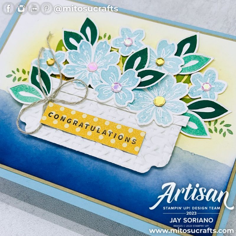 Petal Park Card Idea with Flowers from Mitosu Crafts by Barry & Jay Soriano Stampin Up UK France Germany Austria Netherlands Belgium Ireland 02