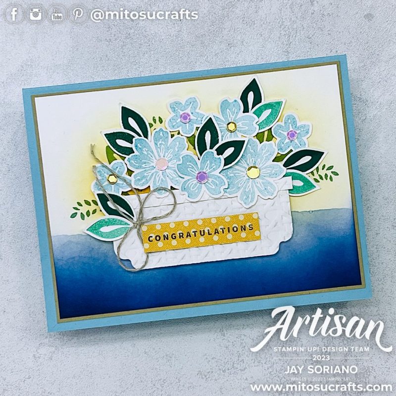 Petal Park Card Idea with Flowers from Mitosu Crafts by Barry & Jay Soriano Stampin Up UK France Germany Austria Netherlands Belgium Ireland 04