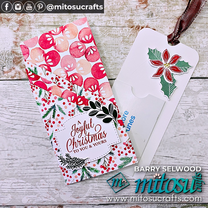 Pocket Napkin Fold Gift Card Wallet from Mitosu Crafts UK by Barry & Jay Soriano Stampin' Up! Demonstrators