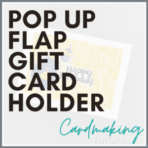 Pop Up Flap Gift Card Holder PDF Tutorial from Mitosu Crafts UK by Barry & Jay Soriano Stampin Up Demos