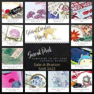 Sale-A-Bration SAB22 Theme Global Creative Project Tutorial Bundle Sneak Peek from Mitosu Crafts by Barry & Jay Soriano UK France Germany Austria The Netherlands Stampin' Up! Demo