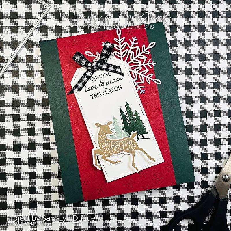 Sara-Lyn Duque Design 12 Weeks of Christmas Ideas from Mitosu Crafts by Barry & Jay Soriano Stampin Up Demonstrator