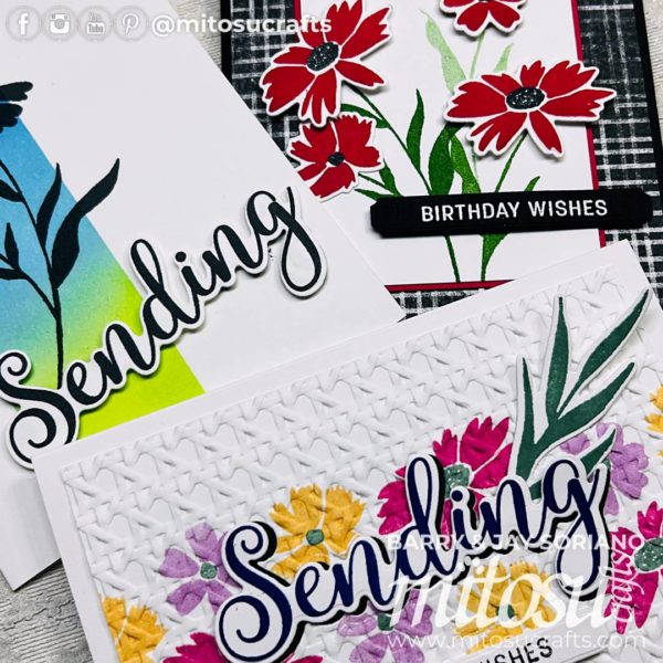 Sending Smiles Online Class Projects with Barry & Jay Soriano from Mitosu Crafts UK Independent Stampin Up Demonstrators