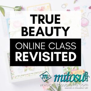 True Beauty Online Class Projects with Barry & Jay Soriano from Mitosu Crafts UK Independent Stampin Up Demonstrators