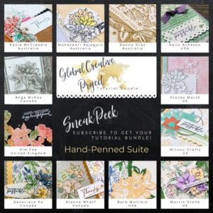 Sneak Peek Hand Penned Suite Theme Global Creative Project Tutorial Bundle from Mitosu Crafts UK by Barry & Jay Soriano Stampin' Up 1Demonstrators