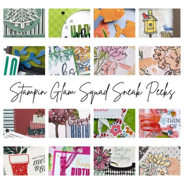 Sneak Peek Stampin Glam Squad Fun Fold Theme Tutorial Bundle from Mitosu Crafts UK by Barry & Jay Soriano Stampin' Up! Demo