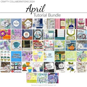Sneak Peek of April 2024 Crafty Collaborations Tutorial Bundle from Mitosu Crafts by Barry & Jay Soriano UK Stampin Up Demo