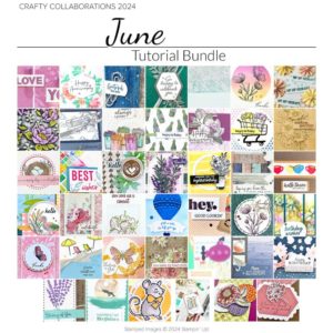 Sneak Peek of June 2024 Crafty Collaborations Tutorial Bundle from Mitosu Crafts UK