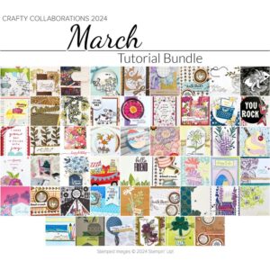 Sneak Peek of March 2024 Crafty Collaborations Tutorial Bundle from Mitosu Crafts UK