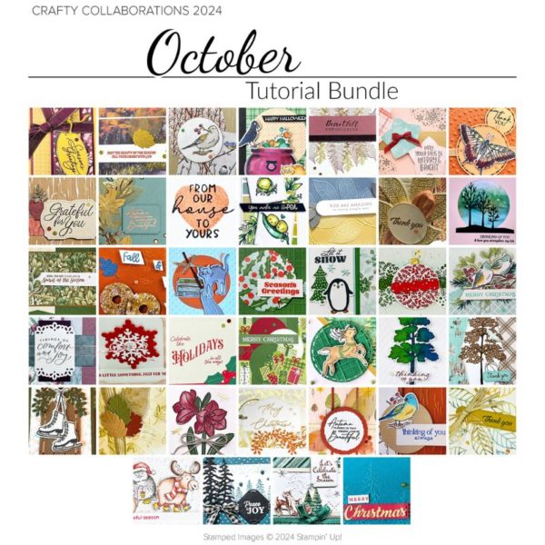 Sneak Peek of October 2024 Crafty Collaborations Tutorial Bundle from Mitosu Crafts UK