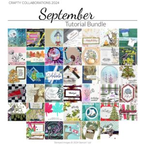 Sneak Peek of September 2024 Crafty Collaborations Tutorial Bundle from Mitosu Crafts Stampin Up UK