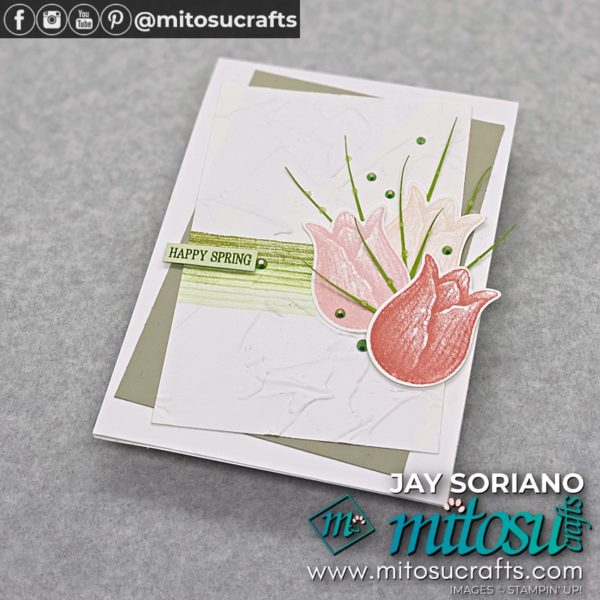 Cards with Timeless Tulips for Spring Fling - Mitosu Crafts