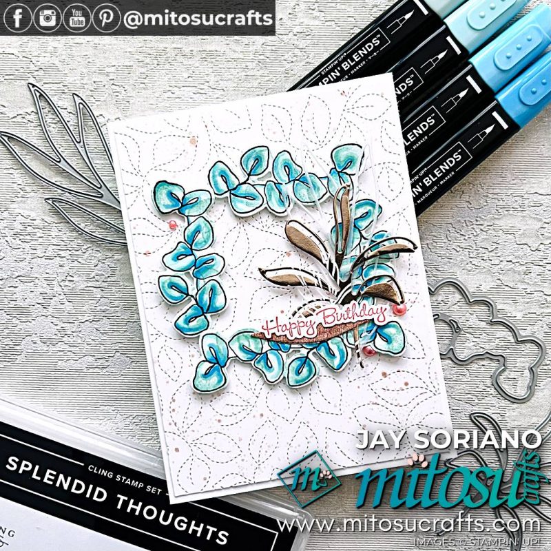 Card Inspiration with Splendid Thoughts - Mitosu Crafts