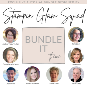 Stampin Glam Squad Bundle It Theme Tutorial Bundle from Mitosu Crafts UK