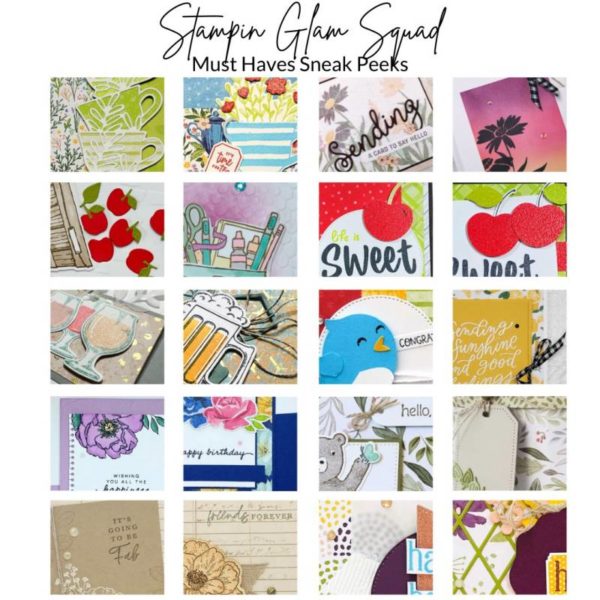 Stampin Glam Squad Must Have Theme Tutorial Bundle Sneak Peek from Mitosu Crafts UK by Barry & Jay Soriano Stampin' Up! Demo