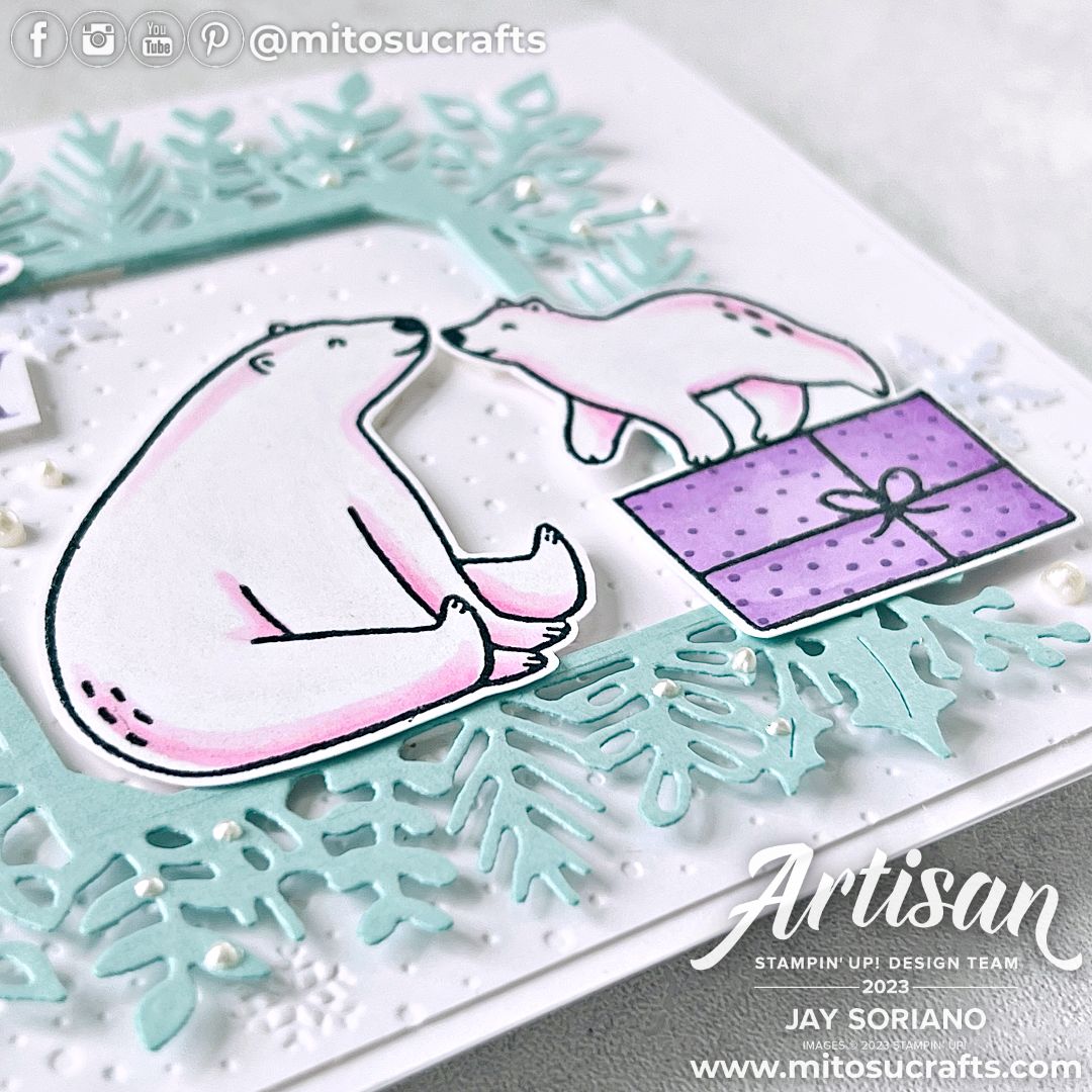 Christmas Card Idea with Beary Cute & Christmas Classics by Stampin’ Up ...
