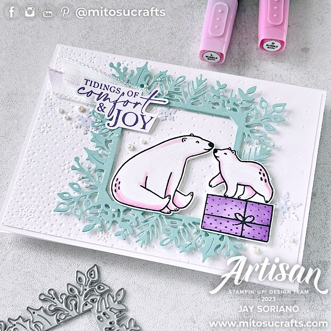 Christmas Card Idea with Beary Cute & Christmas Classics by Stampin’ Up ...